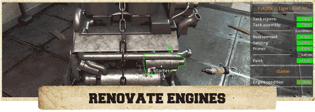 后勤模拟器|v1.5.5|官方中文|支持手柄|Tank Mechanic Simulator|坦克维修模拟|坦克修理模拟插图4