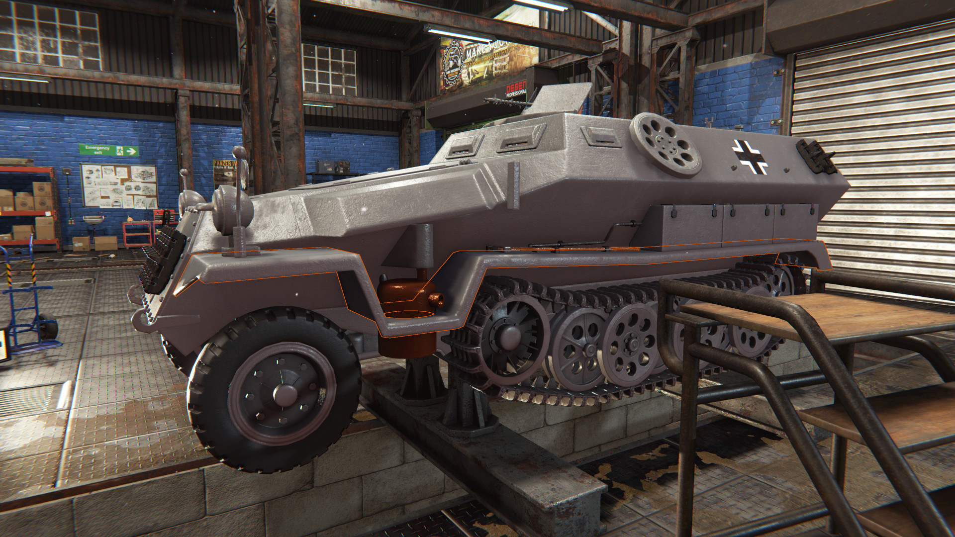 后勤模拟器|v1.5.5|官方中文|支持手柄|Tank Mechanic Simulator|坦克维修模拟|坦克修理模拟插图11