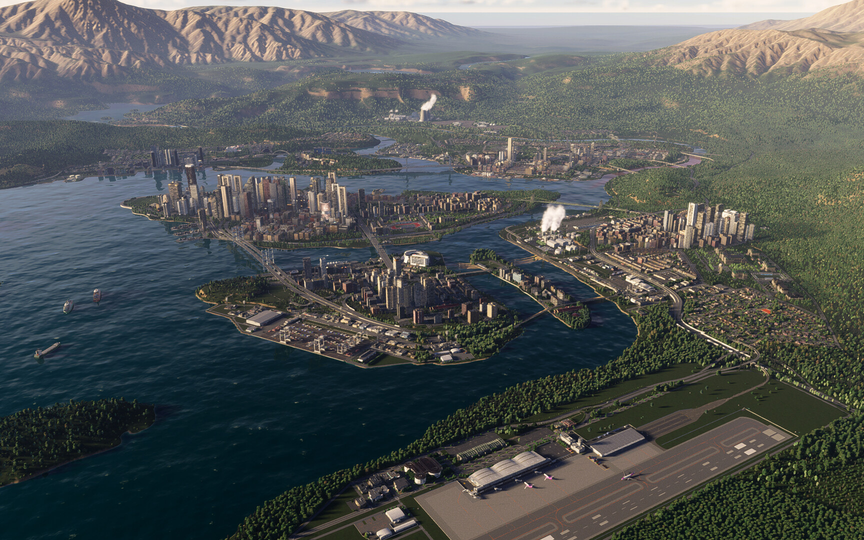 都市：天际线2|Cities: Skylines II|v1.6.0f1|容量91.5GB|官方简体中文|支持键盘.鼠标.手柄|赠多项修改器|城市：天际线2插图3