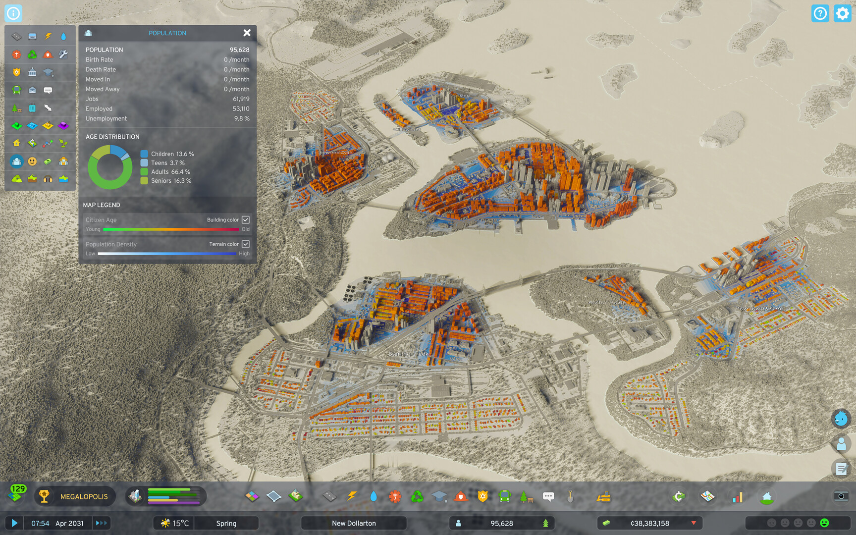都市：天际线2|Cities: Skylines II|v1.6.0f1|容量91.5GB|官方简体中文|支持键盘.鼠标.手柄|赠多项修改器|城市：天际线2插图4